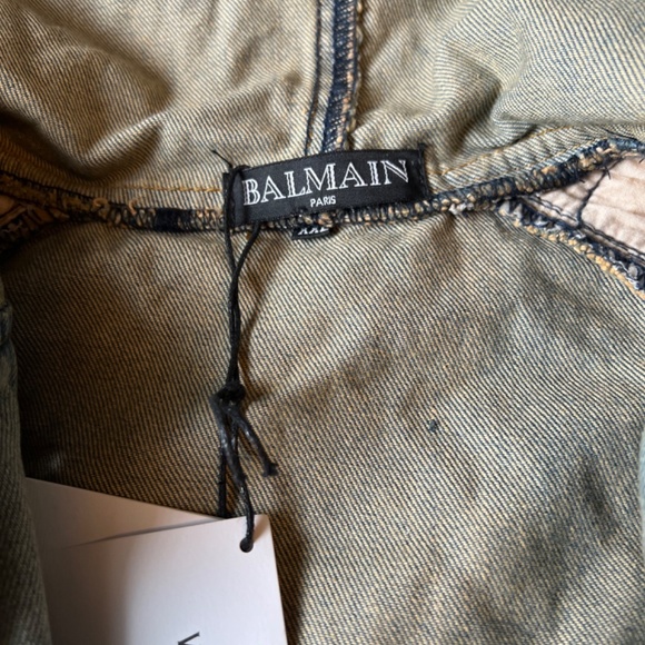 NWT Balmain denim jacket - Picture 4 of 6
